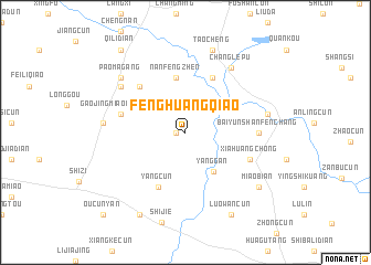 map of Fenghuangqiao