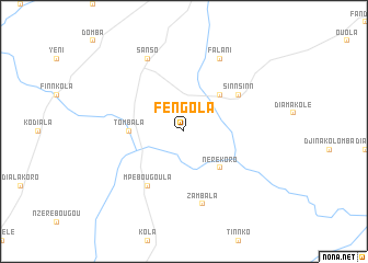 map of Fengola
