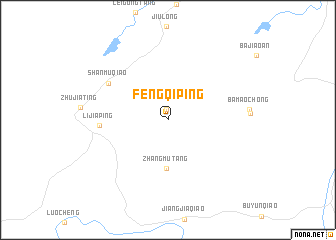 map of Fengqiping