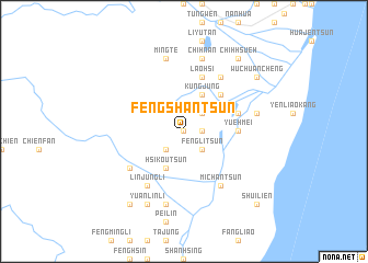 map of Feng-shan-ts\