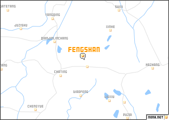 map of Fengshan