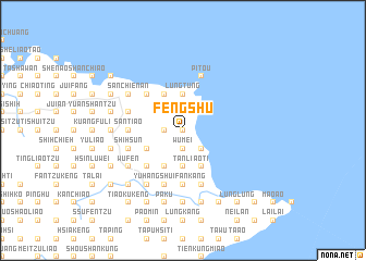 map of Feng-shu