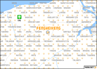 map of Feng-wei-k\