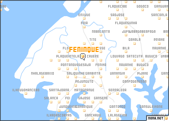 map of Feninquê