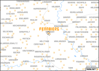 map of Fennbierg