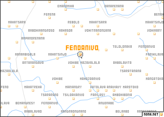 map of Fenoanivo