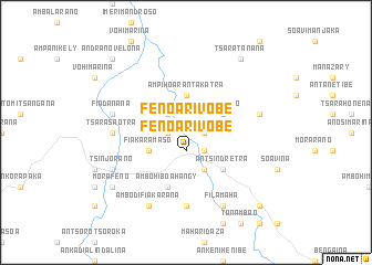 map of Fenoarivo Be