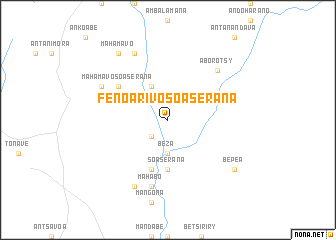 map of Fenoarivo-Soaserana