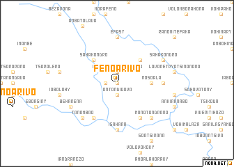 map of Fenoarivo