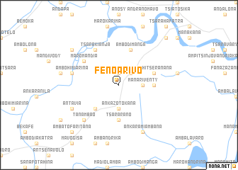 map of Fenoarivo