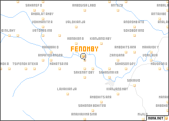 map of Fenomby