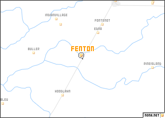 map of Fenton