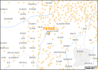 map of Fenwa