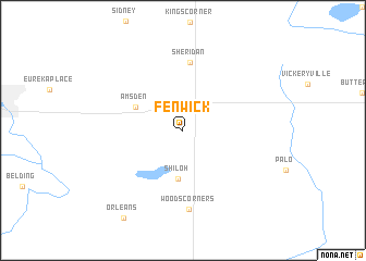 map of Fenwick