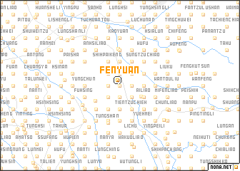 map of Fen-yüan