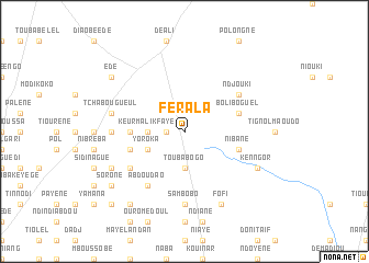 map of Férala