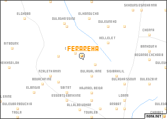 map of Ferareha