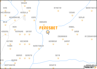 map of Feres Bēt