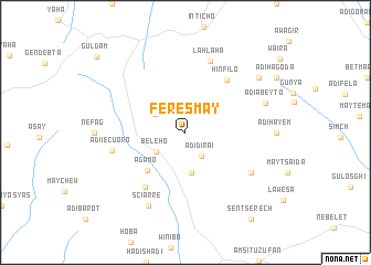 map of Feresmay