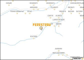 map of Ferestrău