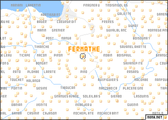 map of Fermathe