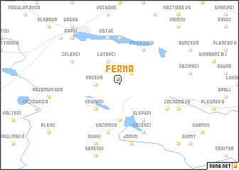map of Ferma