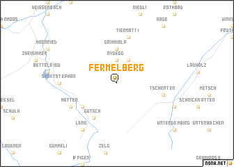 map of Fermelberg