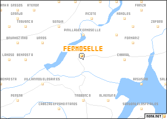map of Fermoselle