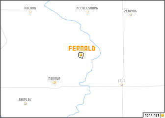 map of Fernald