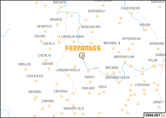 map of Fernandes