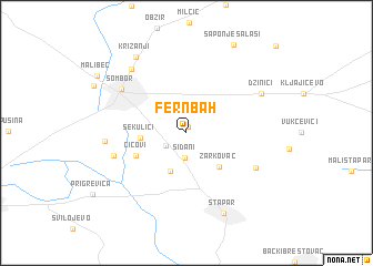map of Fernbah