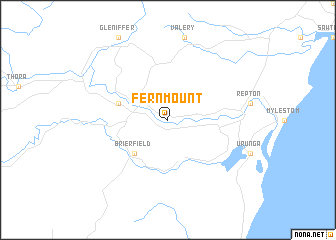 map of Fernmount