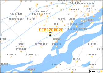 map of Ferozepore