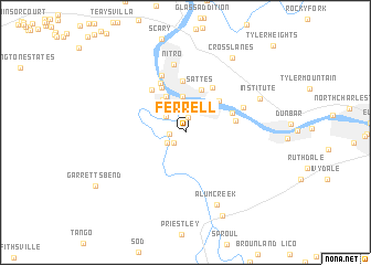 map of Ferrell