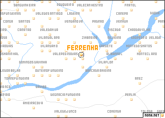 map of Ferrenha