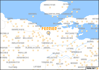 map of Ferrier