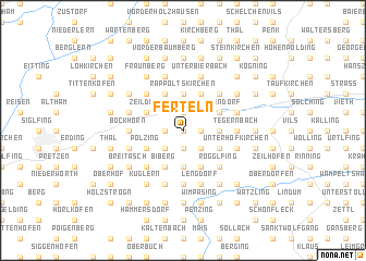 map of Ferteln