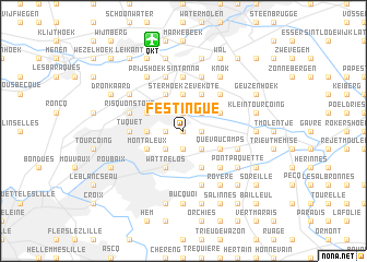 map of Festingue