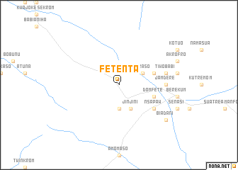 map of Fetenta