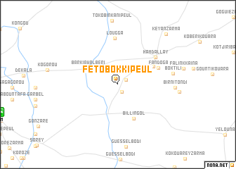 map of Fétobokki Peul