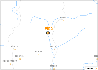 map of Fiad