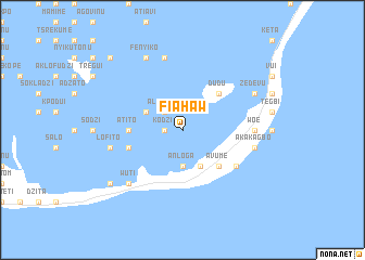 map of Fiahaw