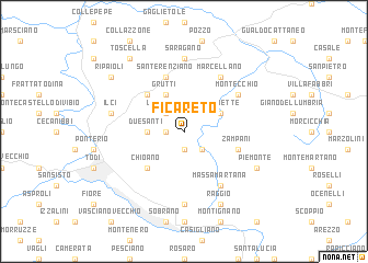 map of Ficareto