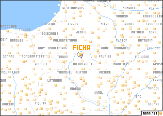 map of Ficha