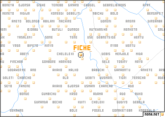 map of Fichē