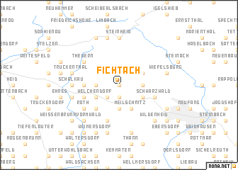 map of Fichtach