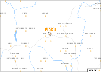 map of Fidau