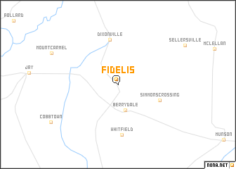 map of Fidelis