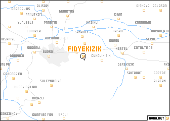 map of Fidyekızık