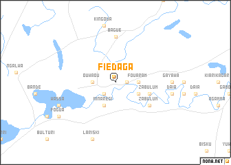 map of Fièdaga